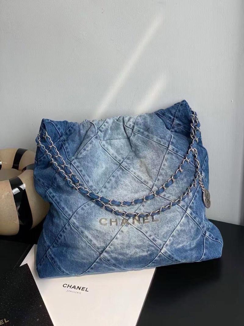 Chanel 22 Denim – 1:1 Replika Tasche aus Jeansstoff