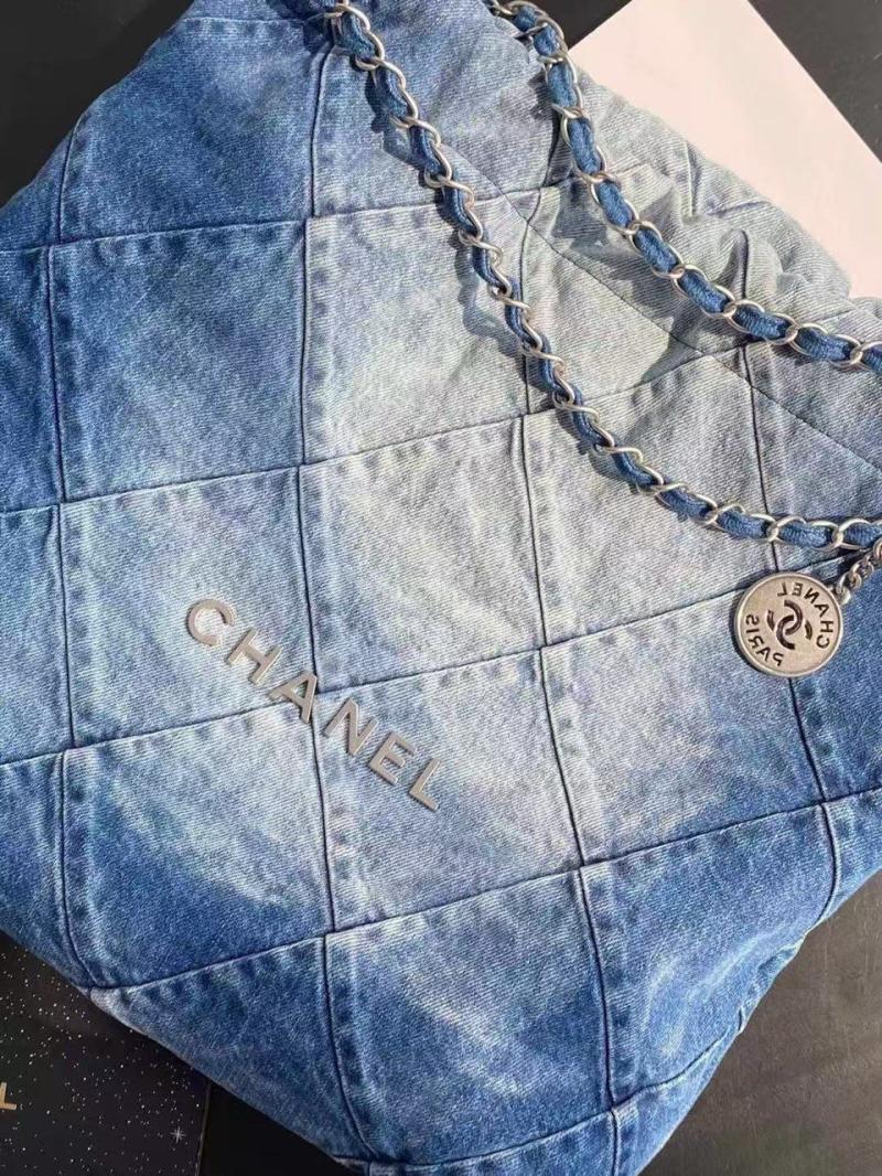 Chanel 22 Denim – 1:1 Replika Tasche aus Jeansstoff