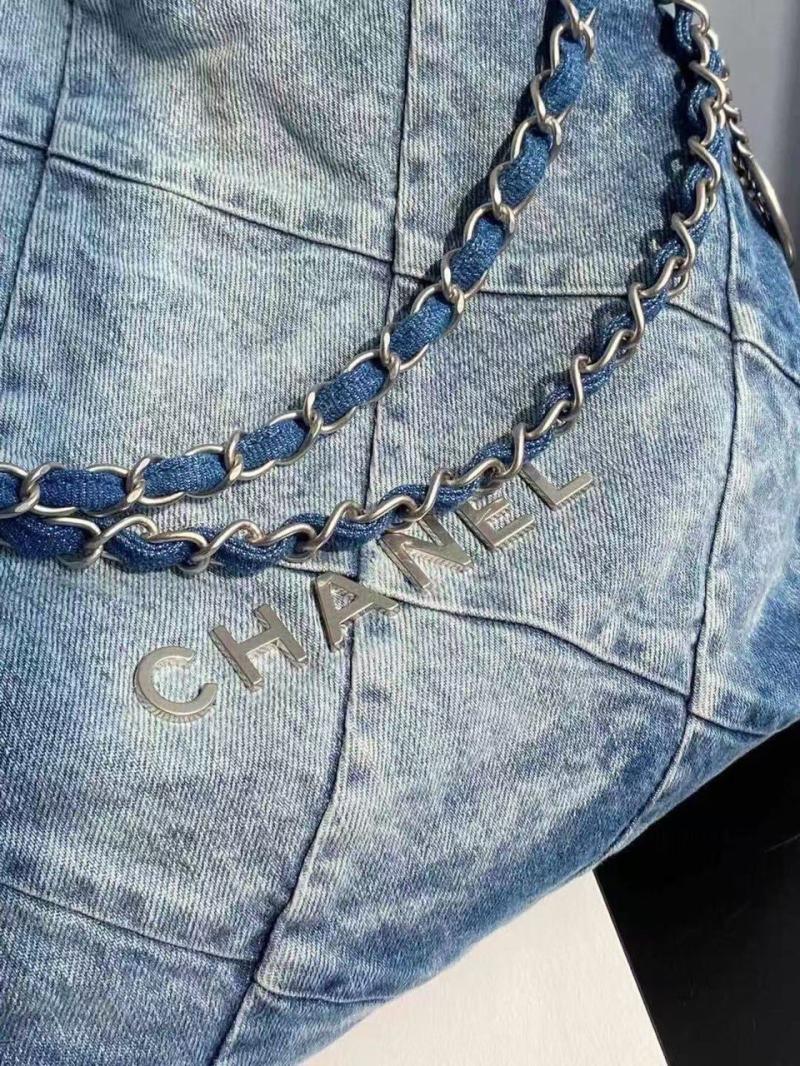 Chanel 22 Denim – 1:1 Replika Tasche aus Jeansstoff