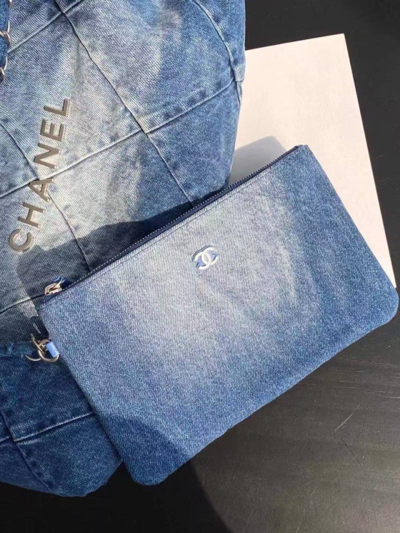 Chanel 22 Denim – 1:1 Replika Tasche aus Jeansstoff